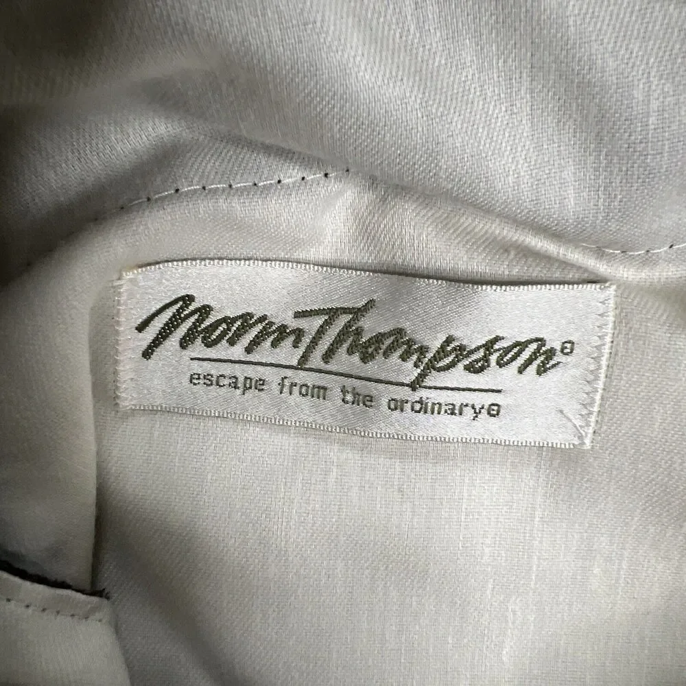 Norm Thompson Chino Casual Pleated Shorts Men's Size 38 Black 8